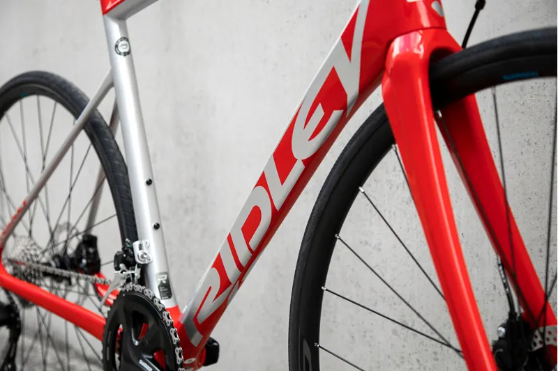 Ridley Fenix SL Disc 105 Mix - Silver / Red XXS